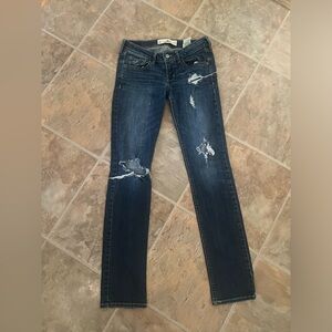 Hollister Denim Jeans Size 3R Laguna Skinny Socal Stretch
